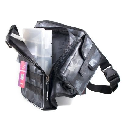 Сумка рыболовная поясная "Yaman" Fishing Belt Bag Light, 44х35х6 см, цв.сер.камуфляж + 1 кор. LUNO 2 - 7