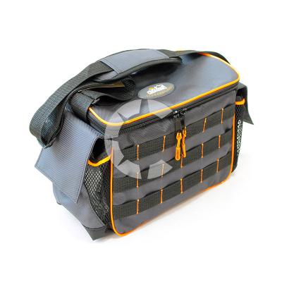 Сумка рыболовная "СЛЕДОПЫТ" Base Lure Bag L, 36х22х15 см, цв. серый, без коробок - 1