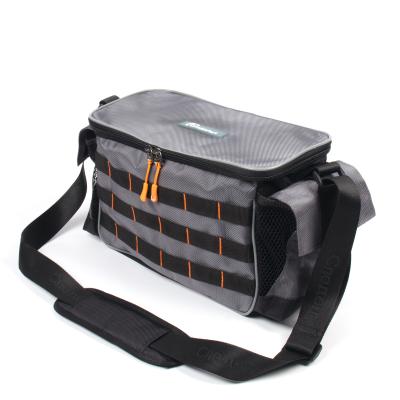 Сумка рыболовная "СЛЕДОПЫТ" Base Lure Bag L, 36х22х15 см, цв. серый, без коробок - 2