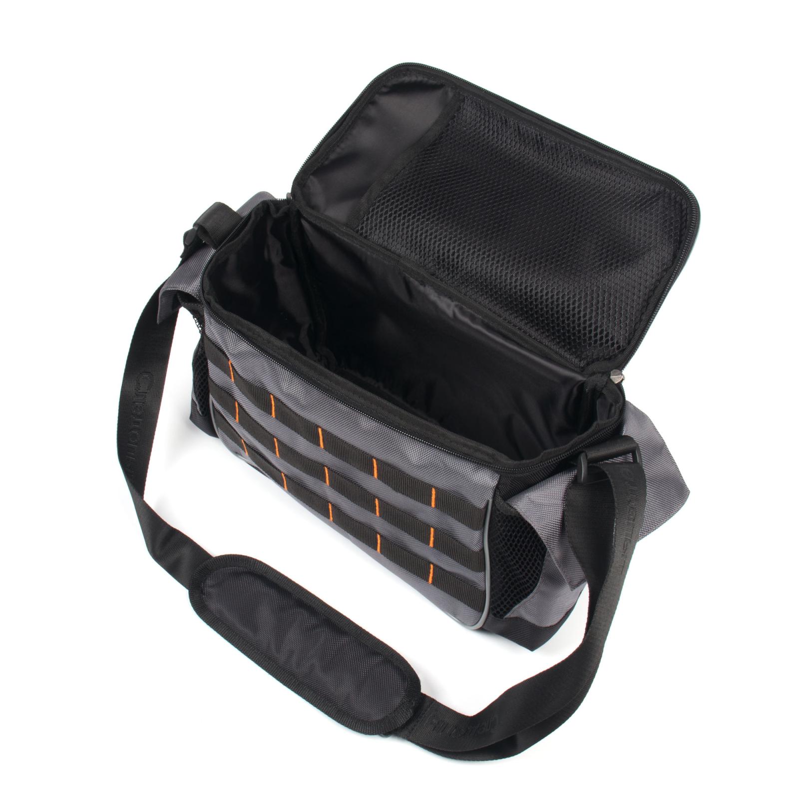 Сумка рыболовная "СЛЕДОПЫТ" Base Lure Bag L, 36х22х15 см, цв. серый, без коробок - 5