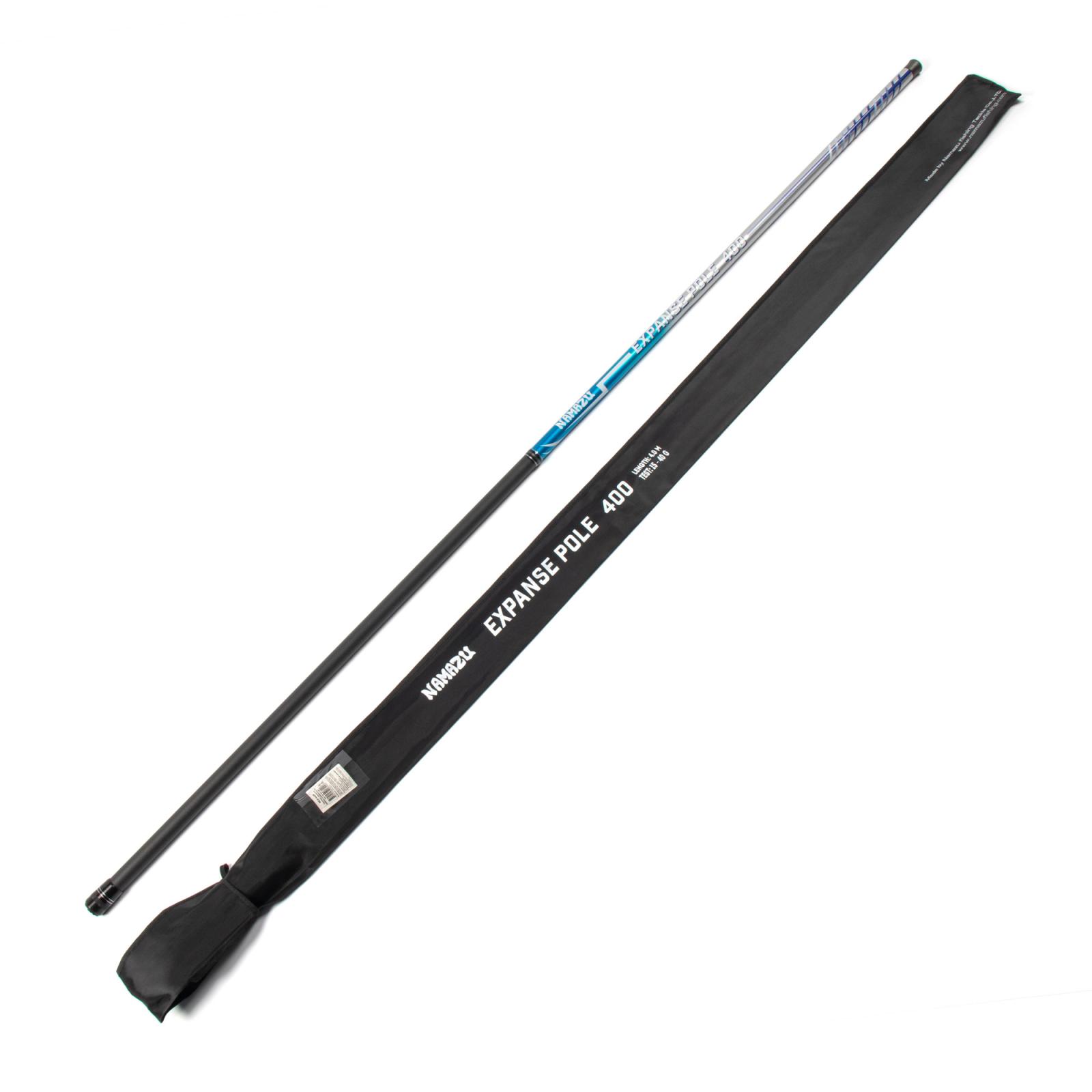 Удилище маховое б/к NAMAZU EXPANSE Pole, 4 м, тест 15-40 г, IM7 - 7