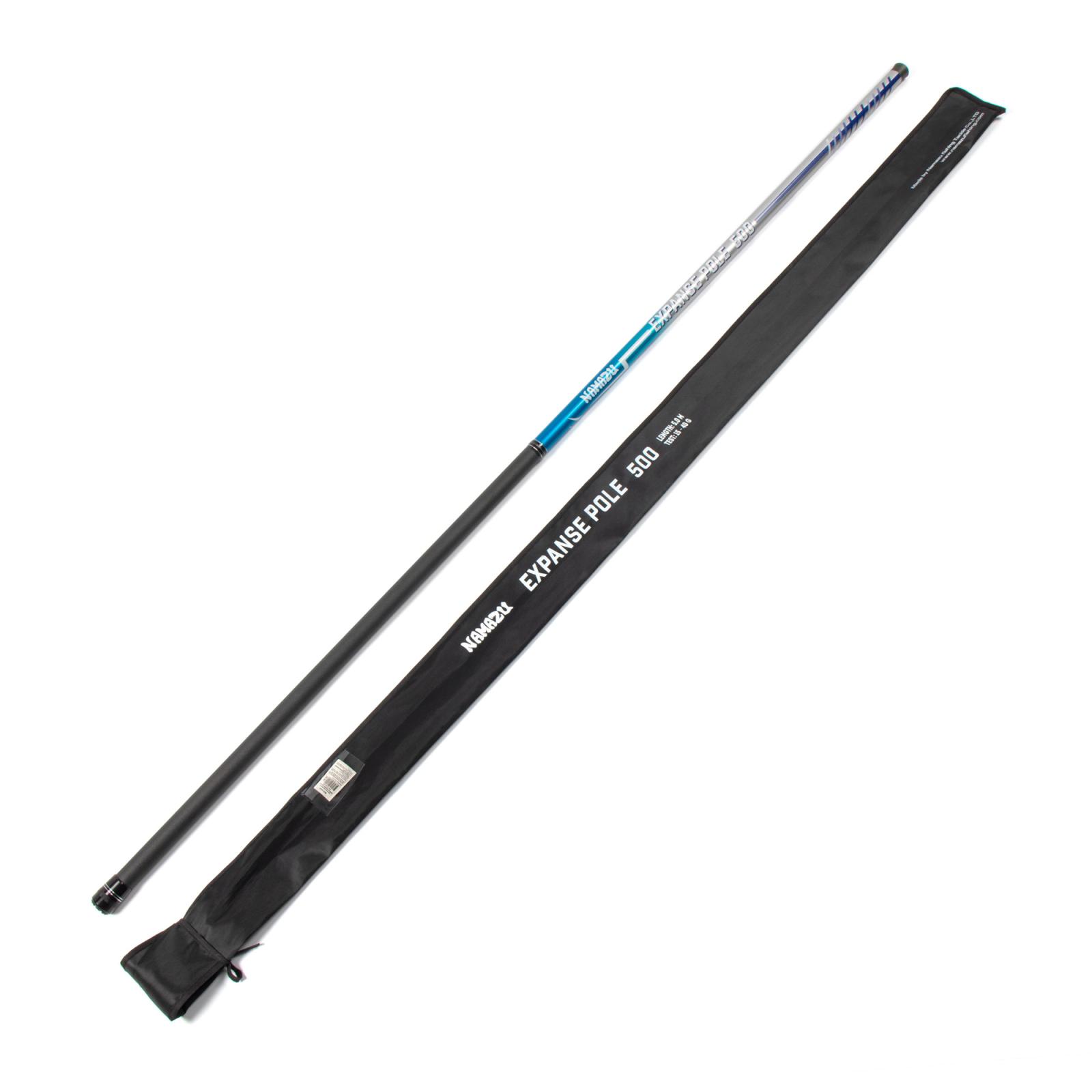 Удилище маховое б/к NAMAZU EXPANSE Pole, 5 м, тест 15-40 г, IM7 - 7