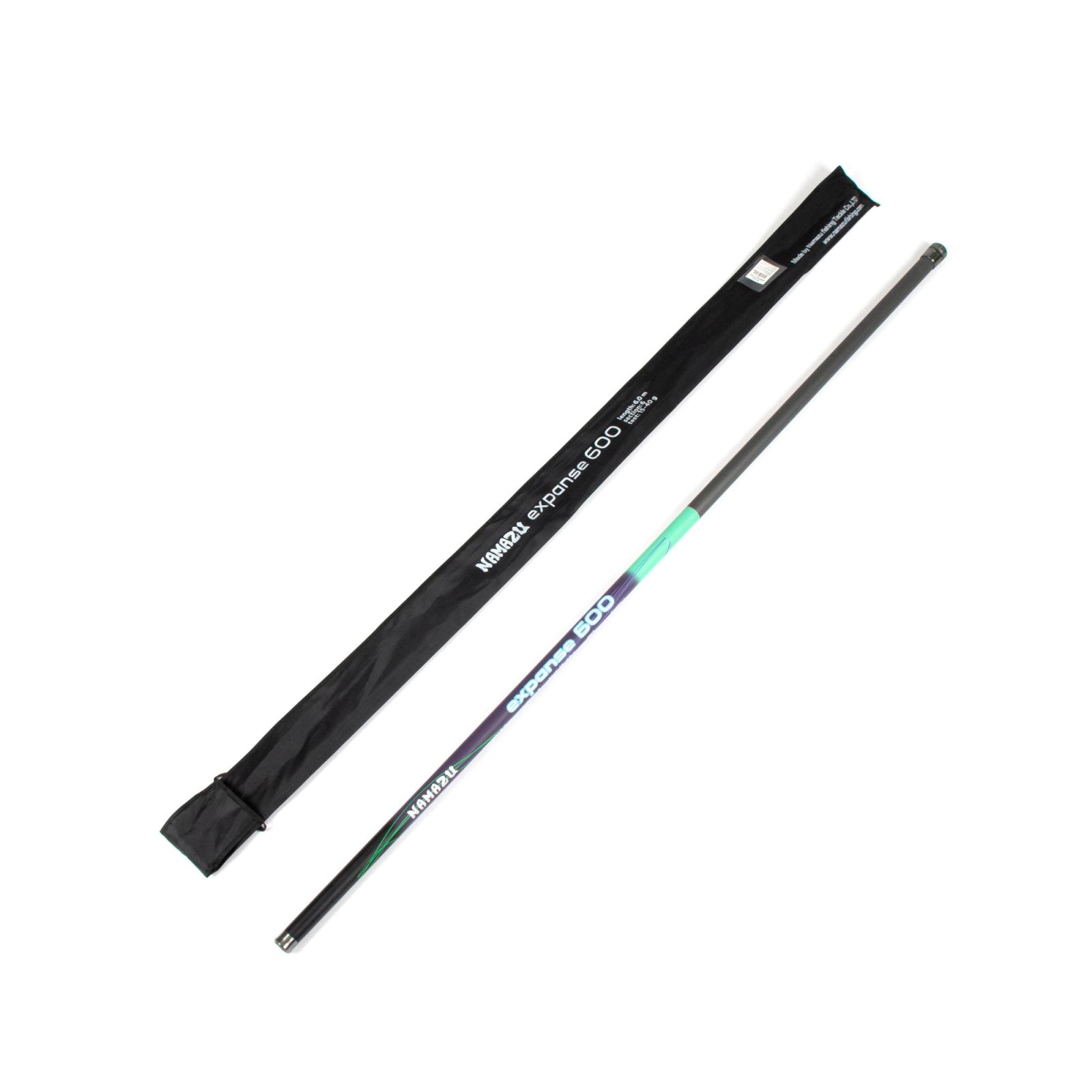 Удилище маховое б/к NAMAZU EXPANSE Pole, 6 м, тест 15-40 г, IM7 - 6