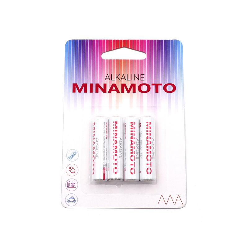 Батарейка MINAMOTO LR03 (AAA) Alkaline/4/48/576 - 1