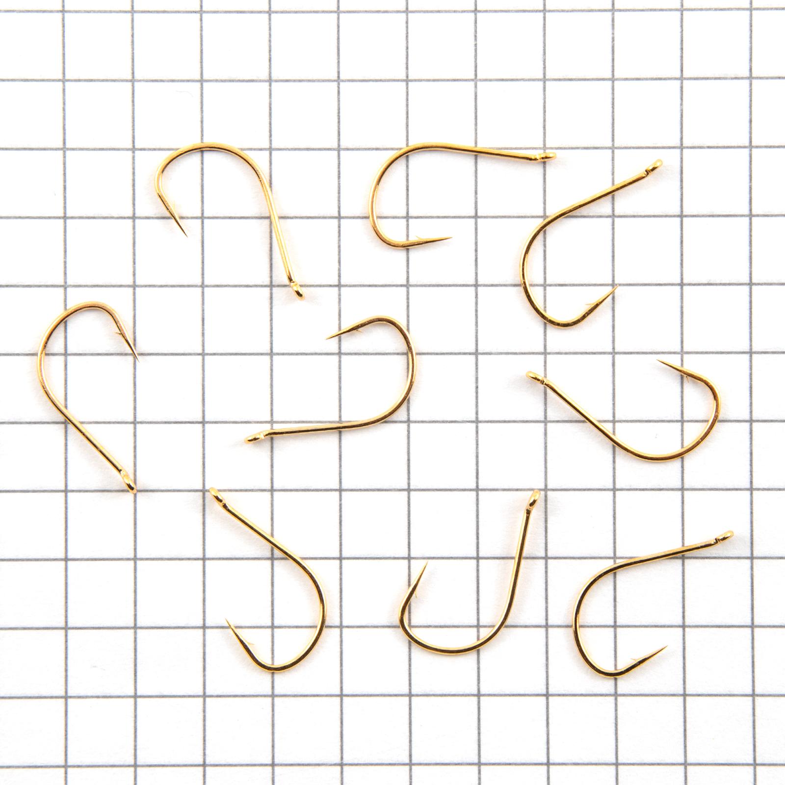 Крючок OWNER PIN HOOK Gold №8 9шт - 2