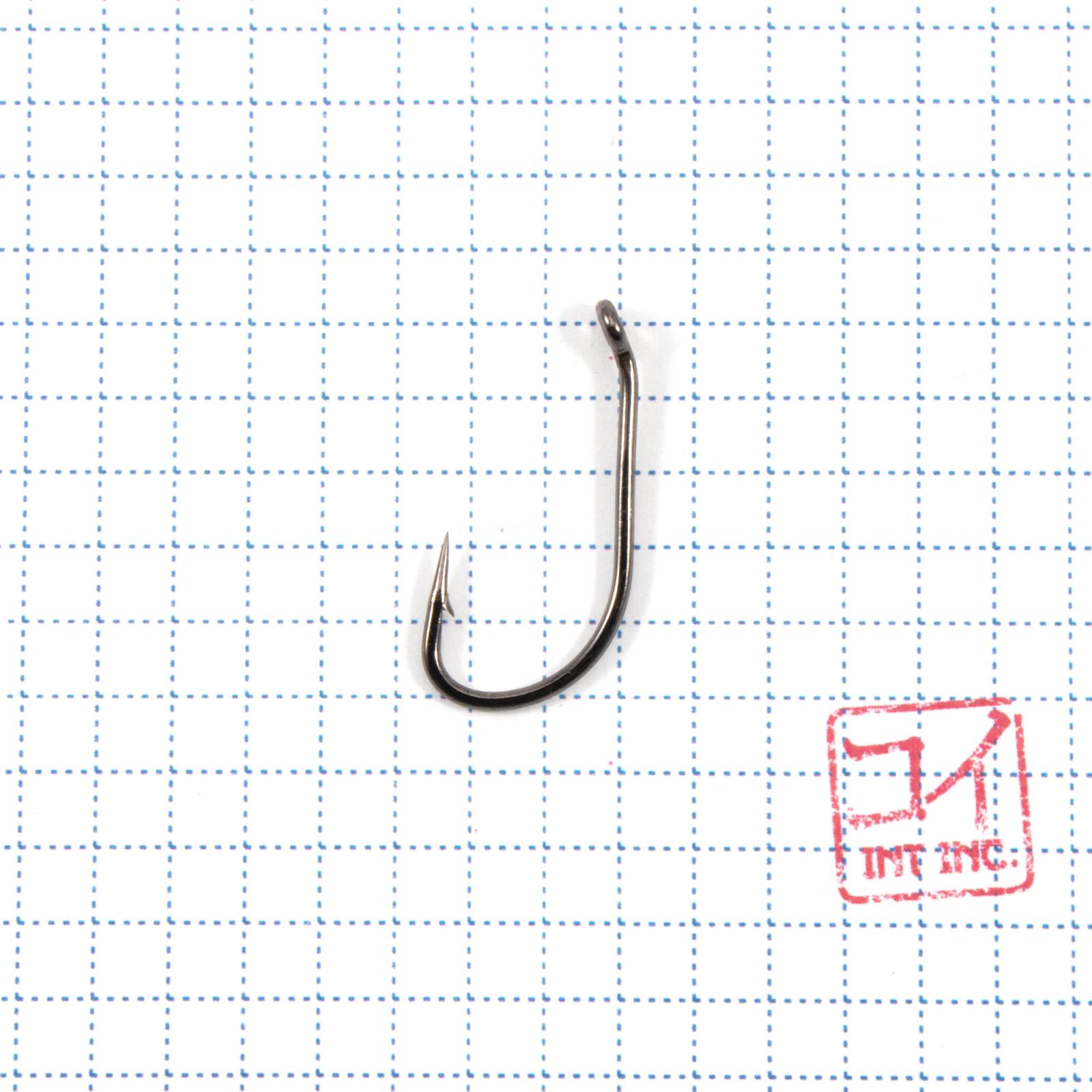 Крючок KOI "LONG CARP HOOK", размер 1 (INT), цвет BN (10 шт.) - 1