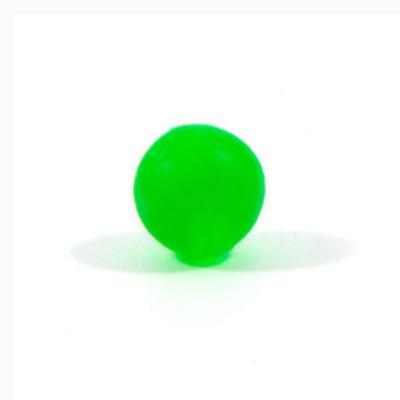 Бусина фидерная Namazu Soft Beads, PVC, d-5 мм, круглая, цв. темно-зеленый (20 шт.) - 4
