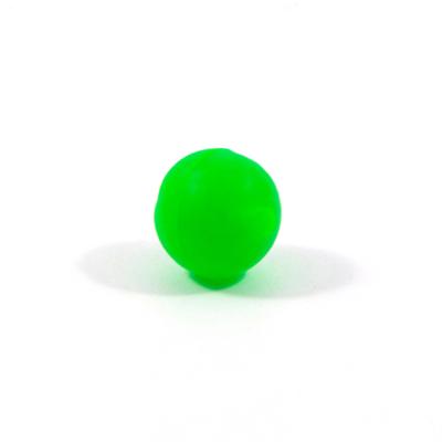 Бусина фидерная Namazu Soft Beads, PVC, d-7 мм, круглая, цв. темно-зеленый (20 шт.) - 4