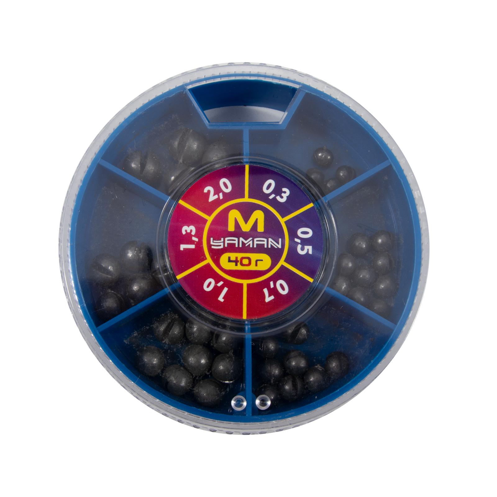 Набор грузил "ЯМАН" "M" 40 г, 0,3-2,0 г - 1