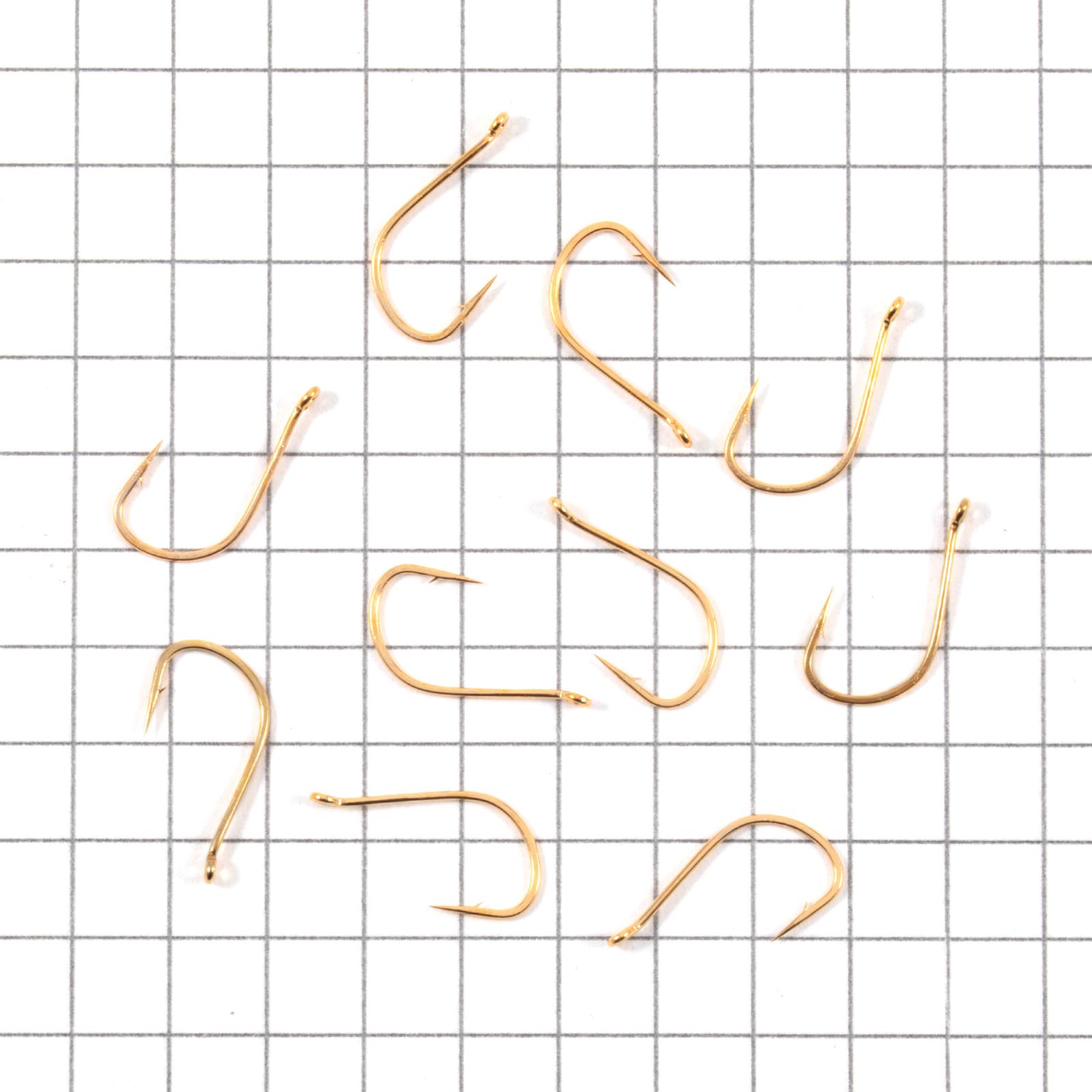 Крючок OWNER Pin Hook gold №10 10шт