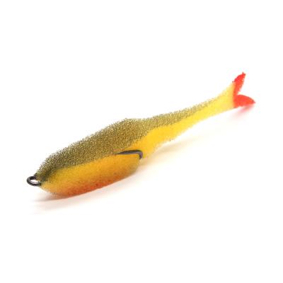 Поролоновая рыбка YAMAN Devious Minnow на двойнике, р. 105 мм, цвет 19 UV (5 шт.) - 1
