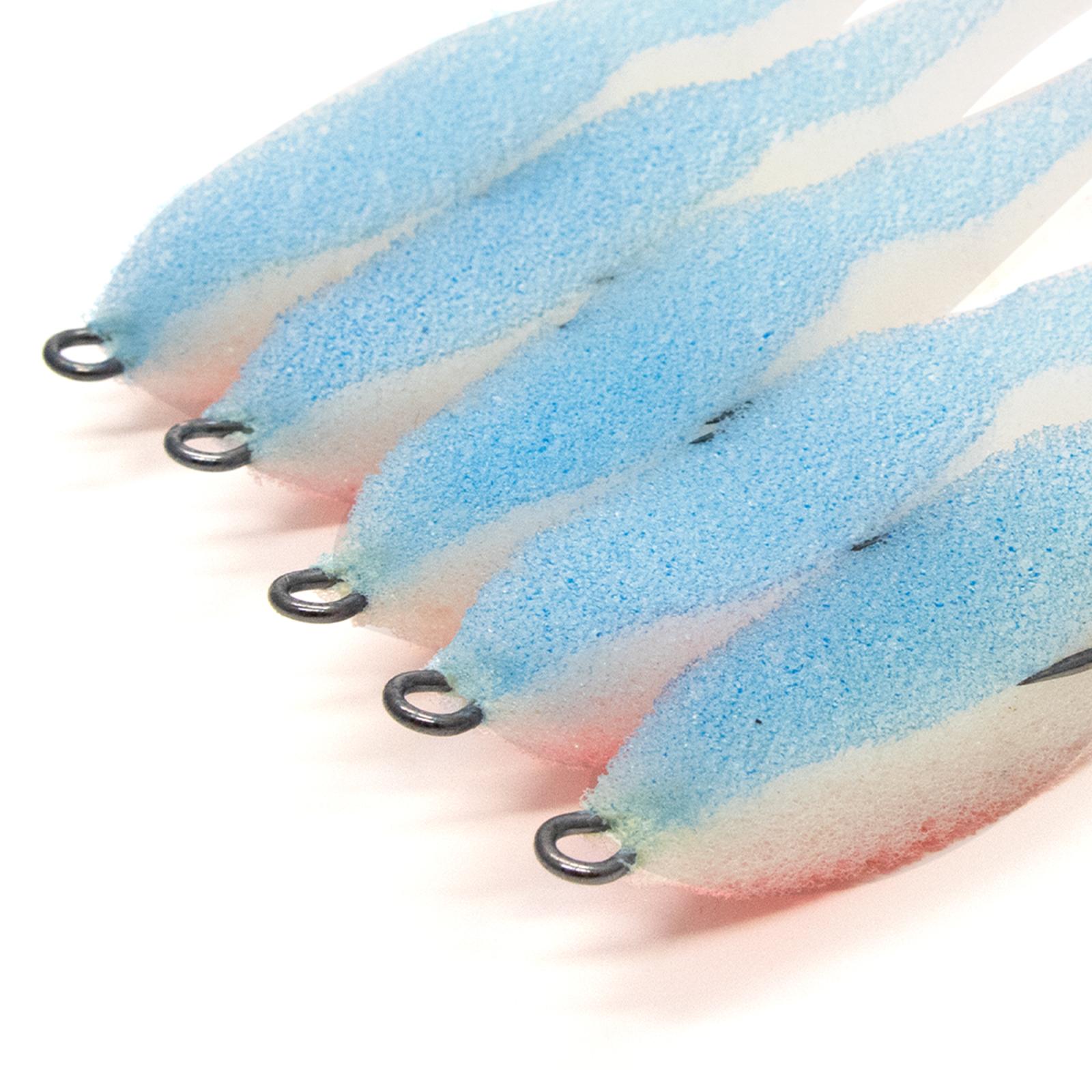 Поролоновая рыбка YAMAN Devious Minnow на двойнике, р. 105 мм, цвет 22 UV (5 шт.) - 3
