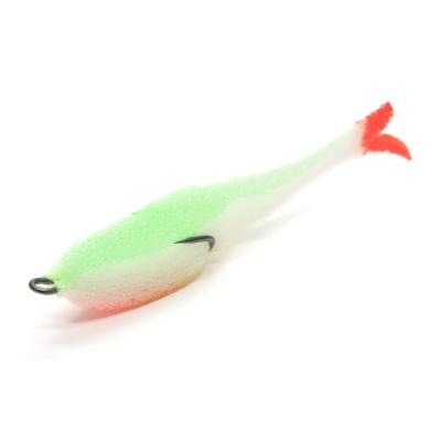 Поролоновая рыбка YAMAN Devious Minnow на двойнике, р. 105 мм, цвет 23 UV (5 шт.) - 1