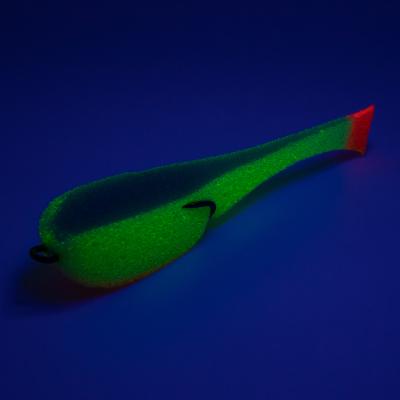 Поролоновая рыбка YAMAN на двойнике, р. 125 мм, цвет 26 UV (5 шт.) - 2