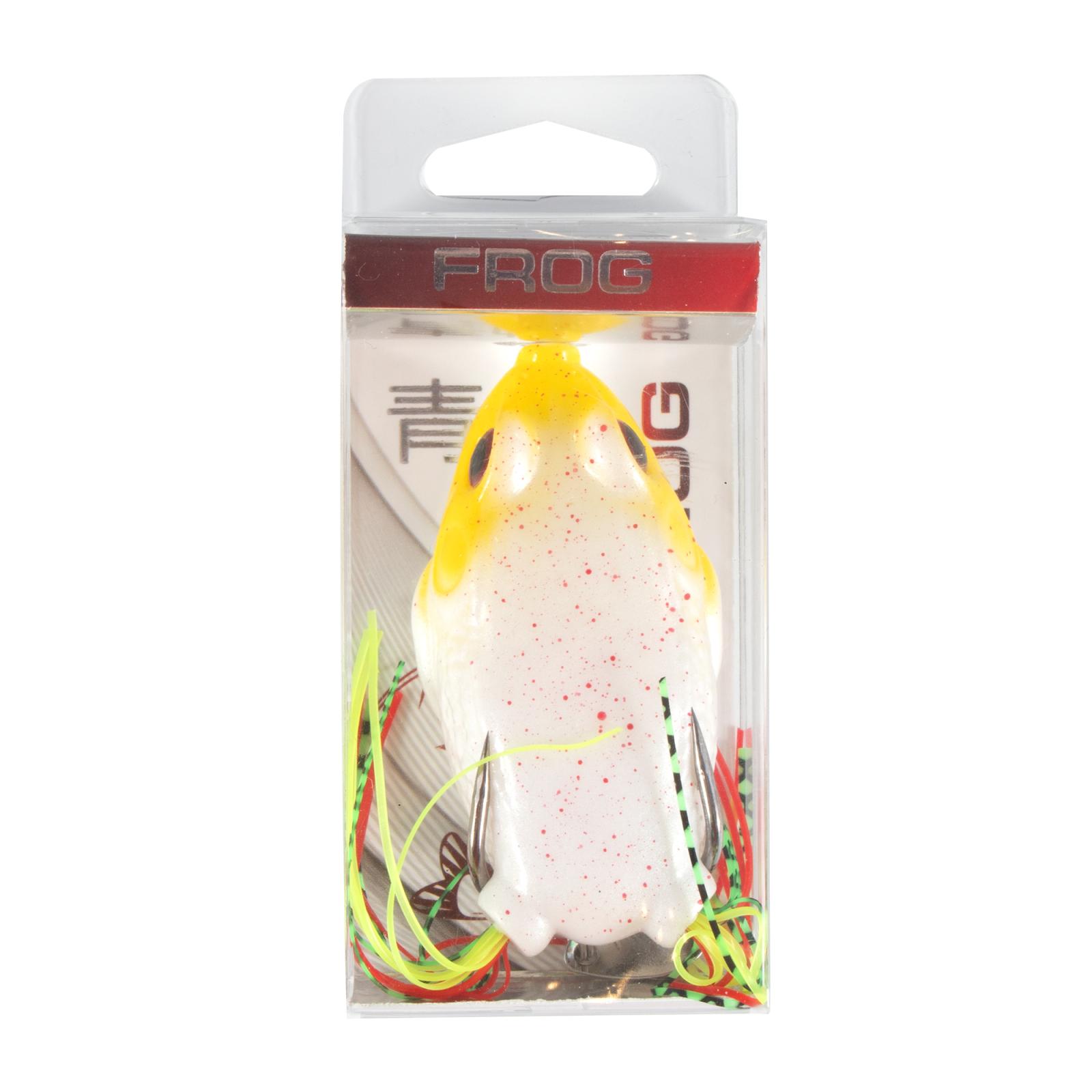 Лягушка-незацепляйка Namazu FROG с лепестком, 65 мм, 18 г,цвет 06, крючок-двойник YR Hooks (BN) #3/0 - 5