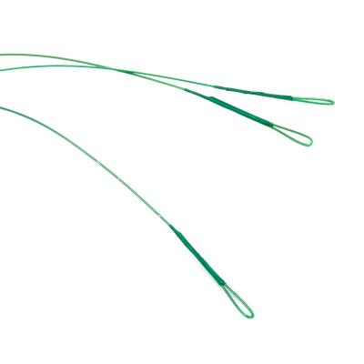 Поводок стальной NAMAZU Leader 1х7 Nylon Coated Green, d-0,33 мм, L-30 см, с одинарным крючком 92247 - 4