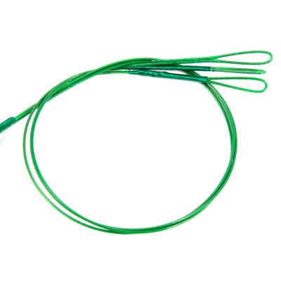 Поводок стальной NAMAZU Leader 1х7 Nylon Coated Green, d-0,39 мм, L-20 см, с живцовым крючком 4715 D - 4