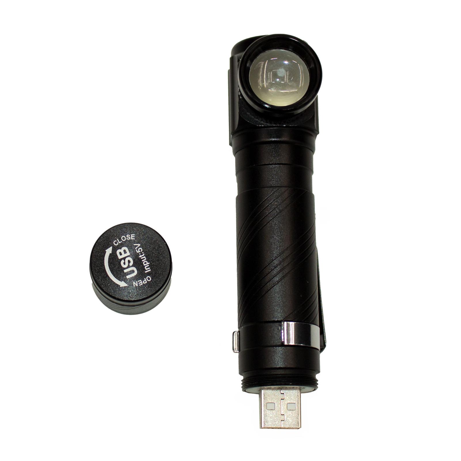 Фонарь налобный "Сибирский Следопыт -Big Tenzor", съемный, 1LED,аккум.1x2000mAh - 4