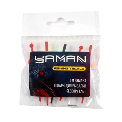 Поплавок зимний ЯМАН "Бочонок", пенопласт, 1,6 г, цв. в ассорт. (уп. 5 шт.) - 4