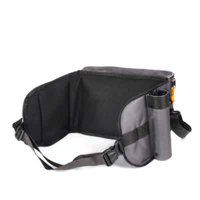 Сумка рыболовная поясная "СЛЕДОПЫТ" Fishing Belt Bag, 74х22х10 см, цв. серый, без коробок - 4