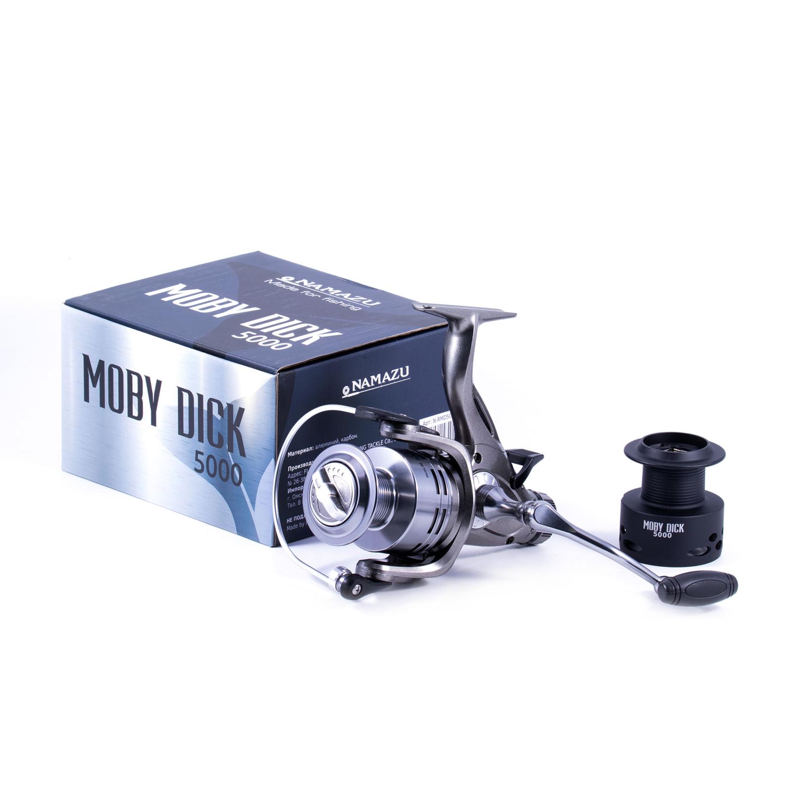 Катушка безынерционная Namazu Pro Moby Dick MD5000 5+1 подш., метал. шпуля + запасная графит. шпу - 3