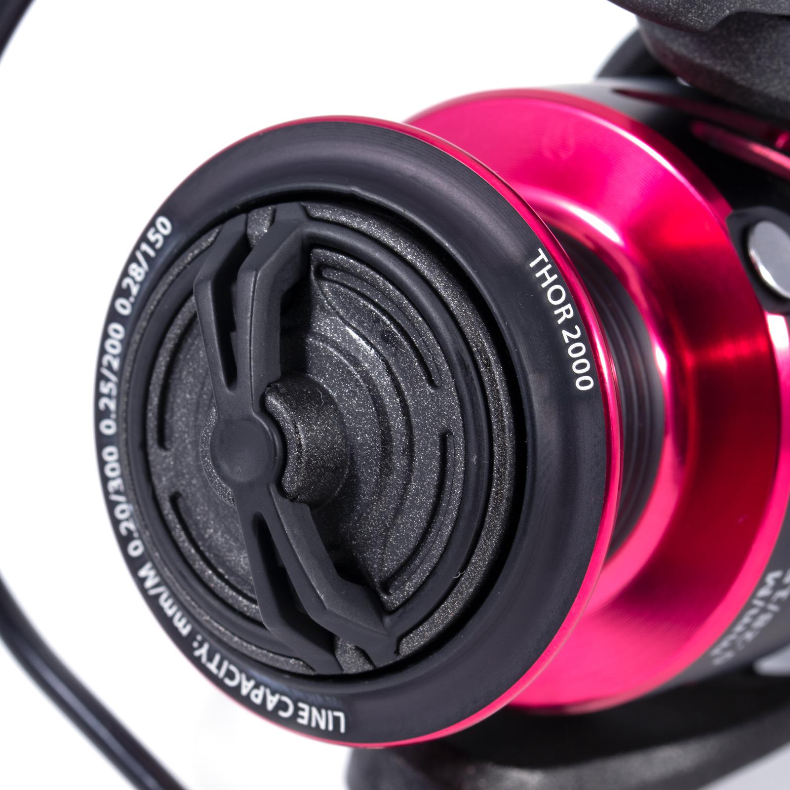 Катушка безынерционная Namazu Pro Thor TH2000 , 8+1 подш., метал. шпуля +пластиковая шпуля - 4