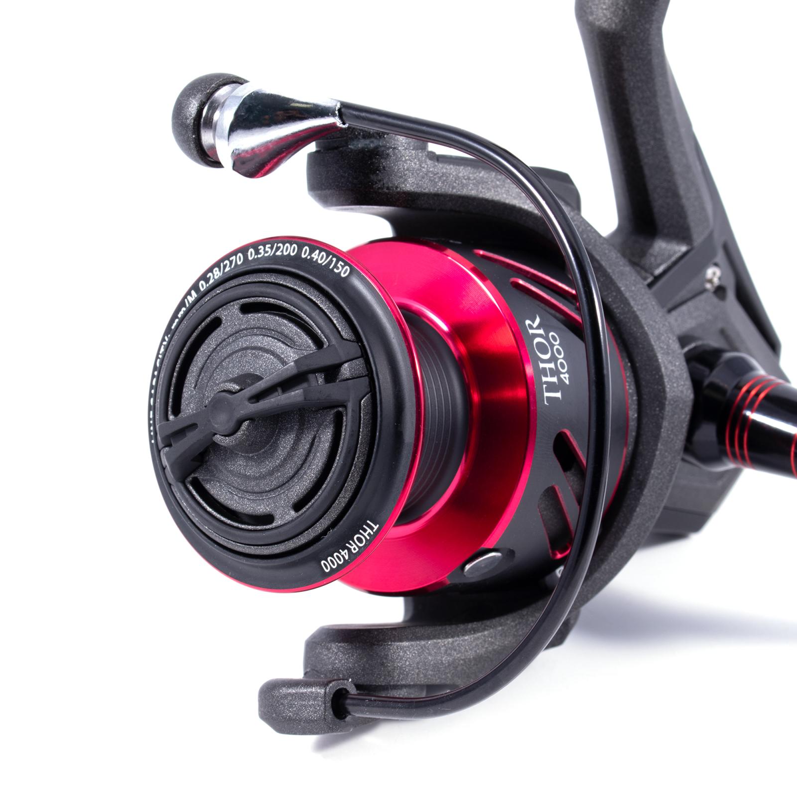 Катушка безынерционная Namazu Pro Thor TH4000 , 8+1 подш., метал. шпуля +пластиковая шпуля - 8