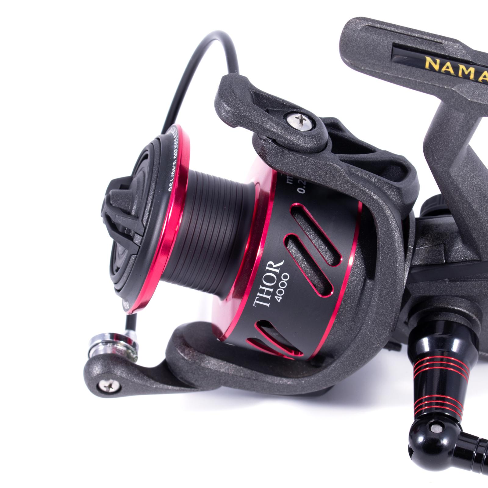 Катушка безынерционная Namazu Pro Thor TH4000 , 8+1 подш., метал. шпуля +пластиковая шпуля - 9