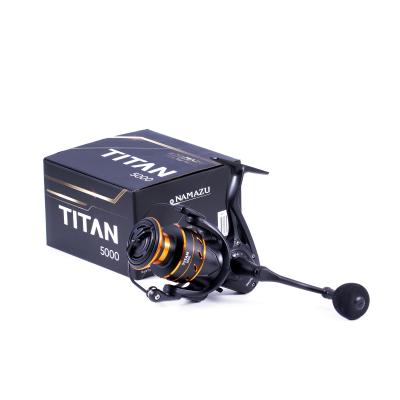Катушка безынерционная Namazu Pro Titan TI5000 , 6+1 подш., метал. шпуля - 3