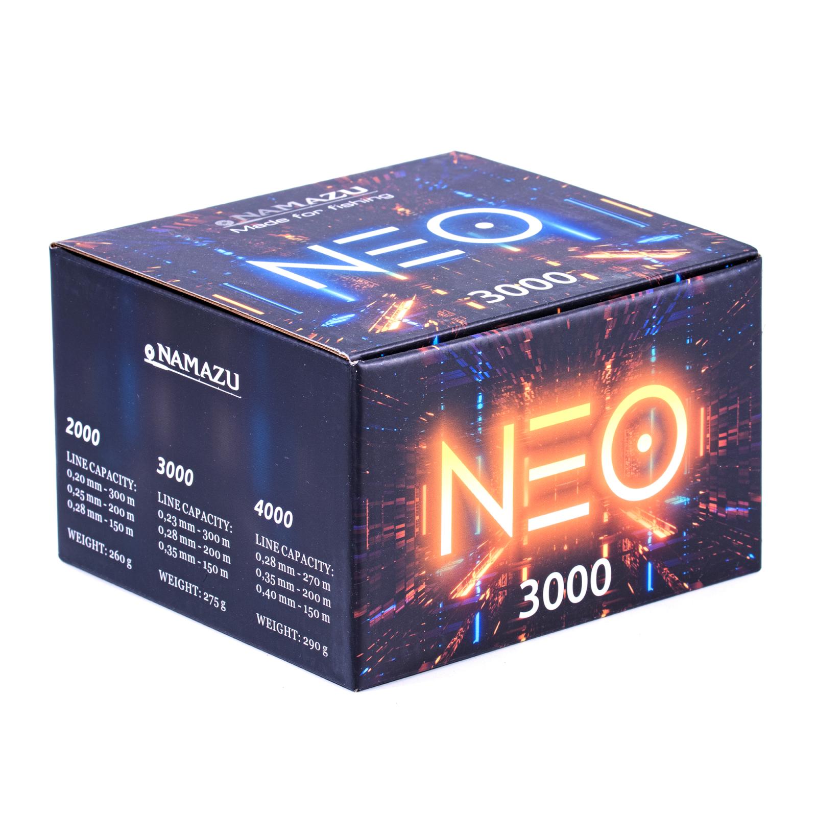 Катушка безынерционная Namazu Pro Neo NE3000, 5+1 подш., метал. шпуля - 4