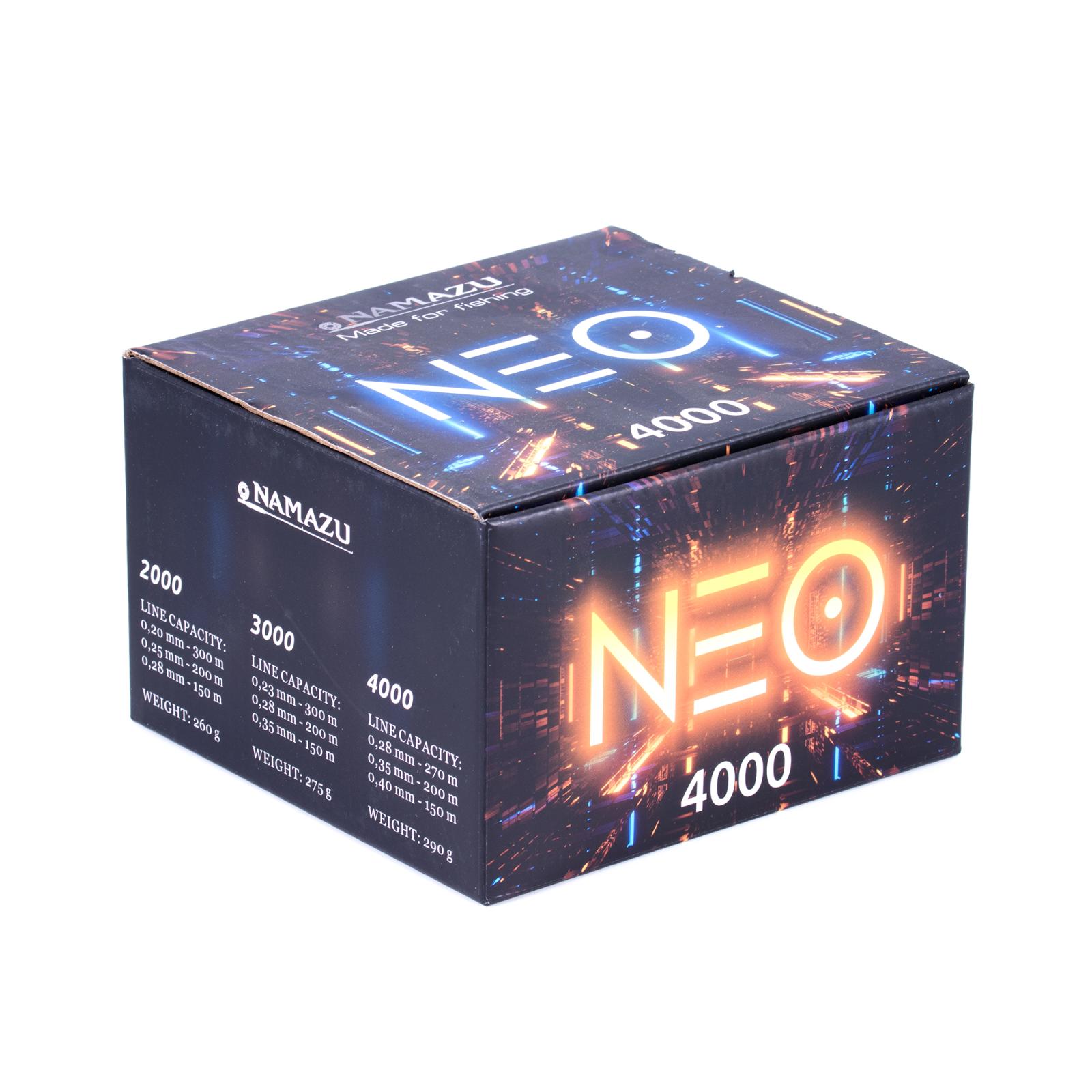 Катушка безынерционная Namazu Pro Neo NE4000, 5+1 подш., метал. шпуля - 3