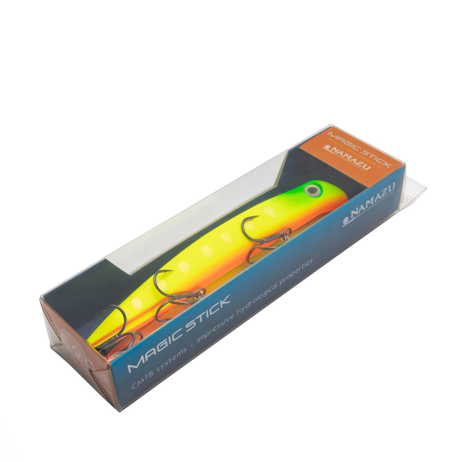 Воблер Namazu Magic stick, L-125мм, 16 г, минноу, плавающий (0-0,5м), цвет №8 - 4