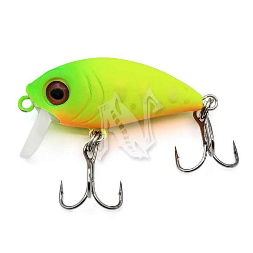Воблер Namazu WaterFly, L-36мм, 2,8г, кренк, плавающий (0-1,0м), цвет №8 - 1