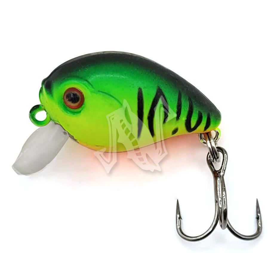 Воблер Namazu Crystal Crank, L-27мм, 2,4г, крэнк, медленно тонущий (0,5-1,0м), цвет №2