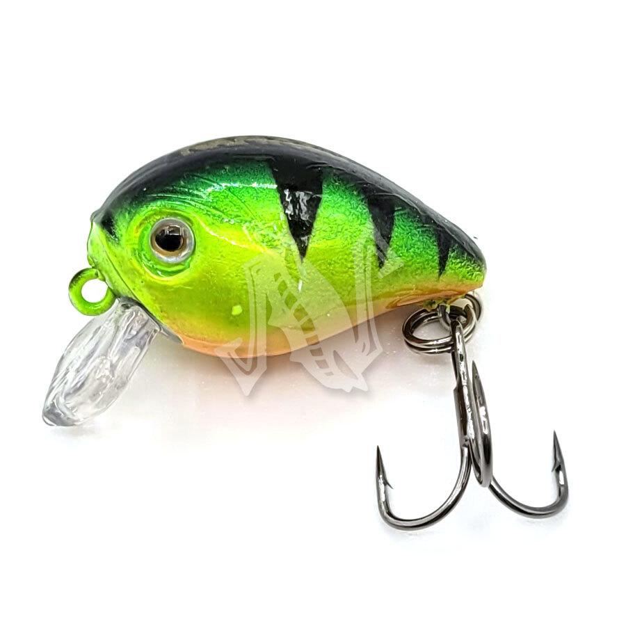 Воблер Namazu Crystal Crank, L-27мм, 2,4г, крэнк, медленно тонущий (0,5-1,0м), цвет №3