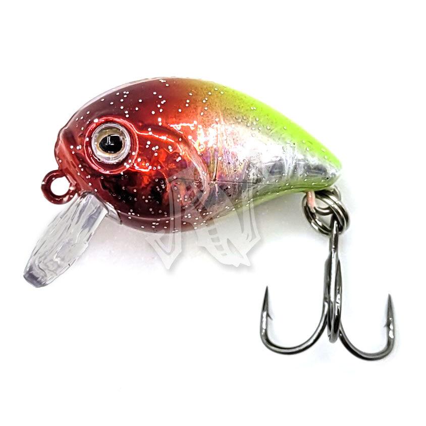 Воблер Namazu Crystal Crank, L-27мм, 2,4г, крэнк, медленно тонущий (0,5-1,0м), цвет №4