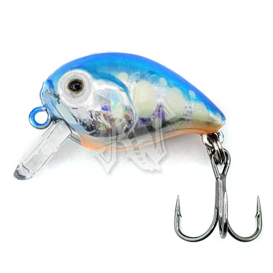 Воблер Namazu Crystal Crank, L-27мм, 2,4г, крэнк, медленно тонущий (0,5-1,0м), цвет №11