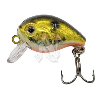 Воблер Namazu Crystal Crank, L-27мм, 2,4г, крэнк, медленно тонущий (0,5-1,0м), цвет №13 - 1
