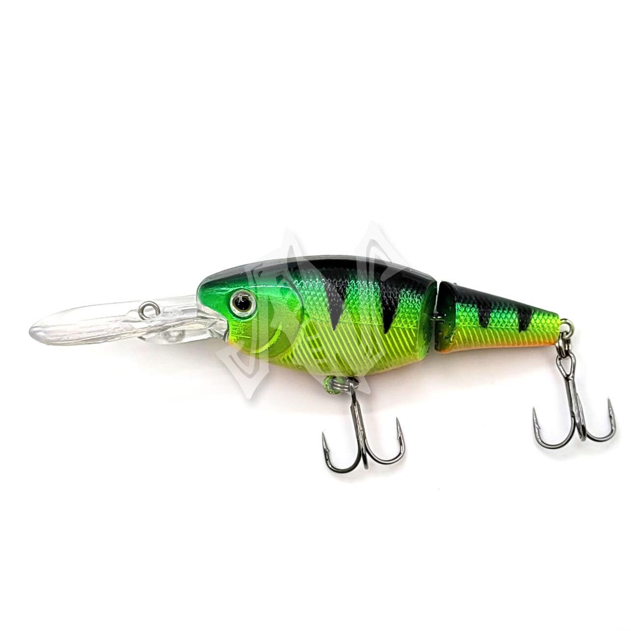 Воблер Namazu Jointed Zun Shad, L-70 мм, 12,3г, крэнк, составной, плавающий (0,5-2,5м), цвет №3