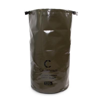 Гермомешок "СЛЕДОПЫТ - Dry Bag" без лямок, 120 л,ПВХ, цв. хаки - 3