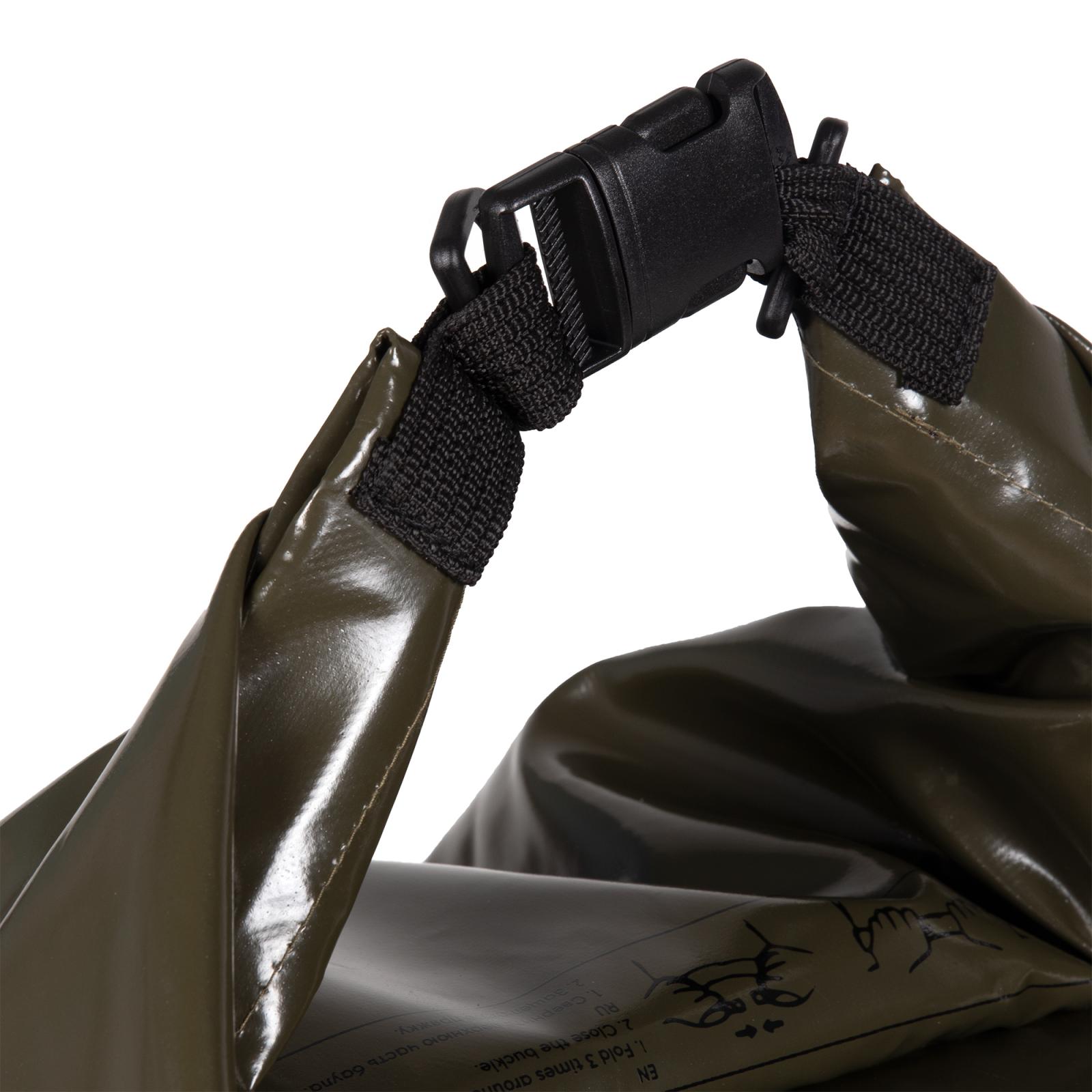 Гермомешок "СЛЕДОПЫТ - Dry Bag",с лямками, 80 л,ПВХ, цв. хаки - 4