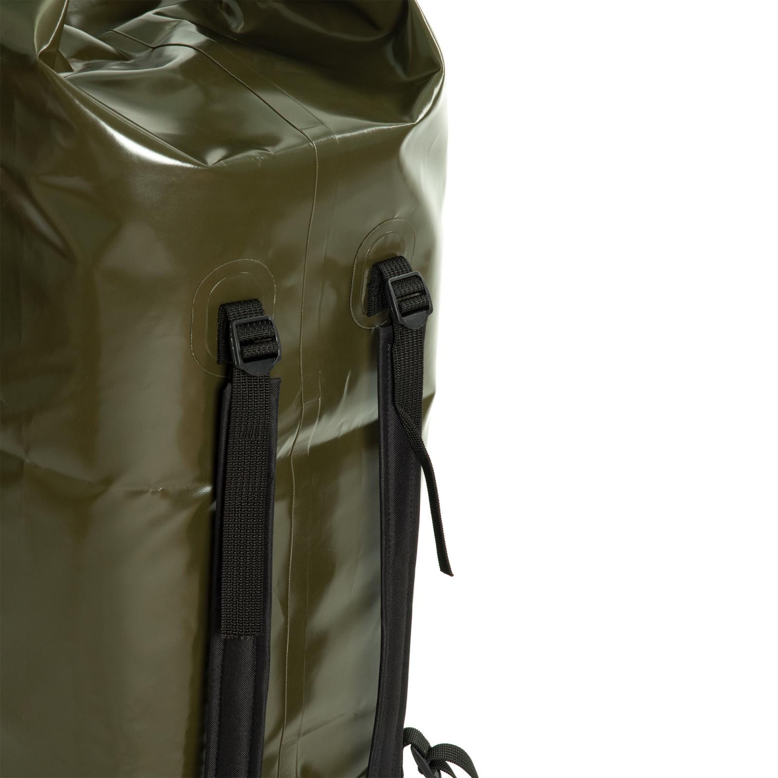 Гермомешок "СЛЕДОПЫТ - Dry Bag",с лямками, 100 л,ПВХ, цв. хаки - 4