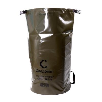 Гермомешок "СЛЕДОПЫТ - Dry Bag",с лямками, 120 л,ПВХ, цв. хаки - 4