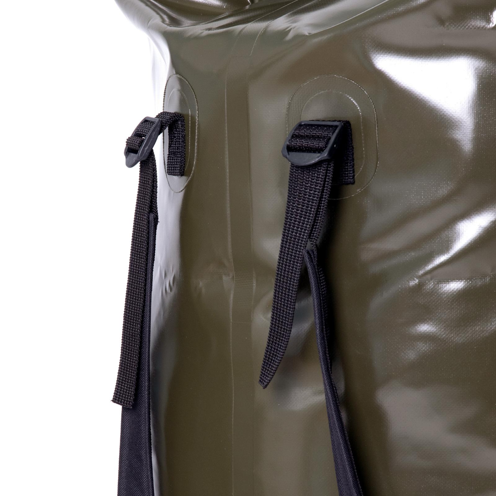 Гермомешок "СЛЕДОПЫТ - Dry Bag",с лямками, 120 л,ПВХ, цв. хаки - 6