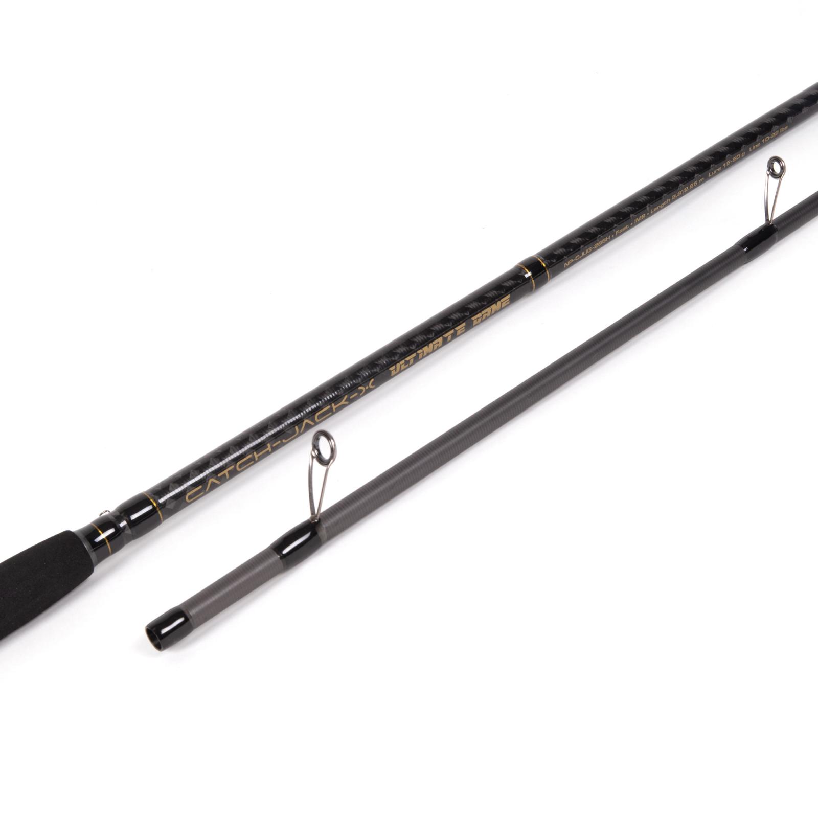 Спиннинг штекерный карбоновый Namazu Pro Catch-Jack-X Ultimate game IM8 2,65m / 15-50 г