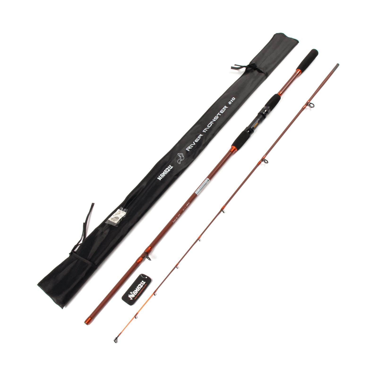 Спиннинг штекерный композитный NAMAZU River Monster 2,1 м, тест 50-200 г - 9