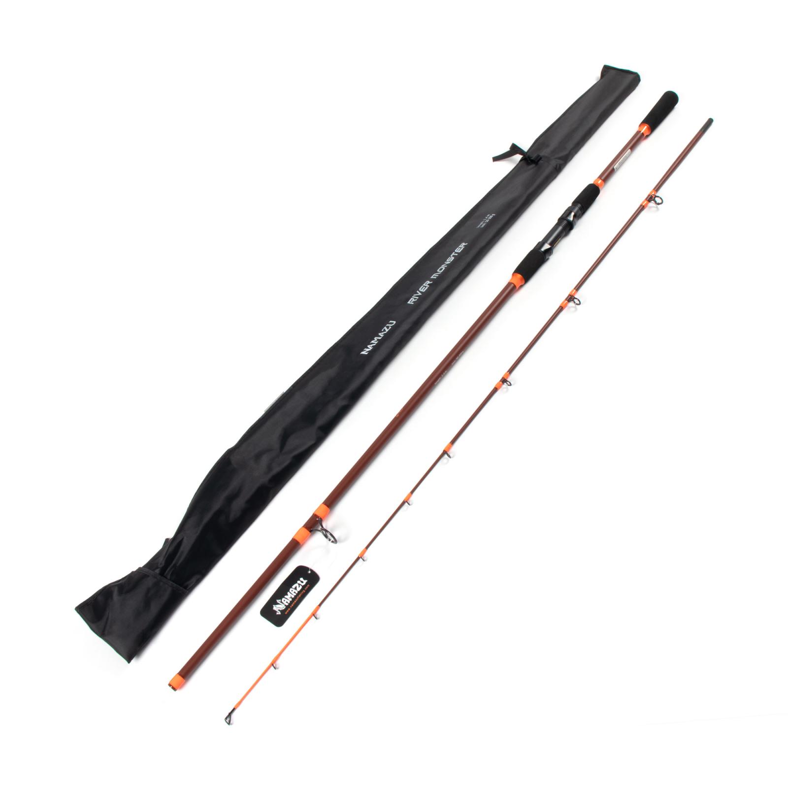 Спиннинг штекерный композитный NAMAZU River Monster 2,4 м,тест 50-200 г - 9