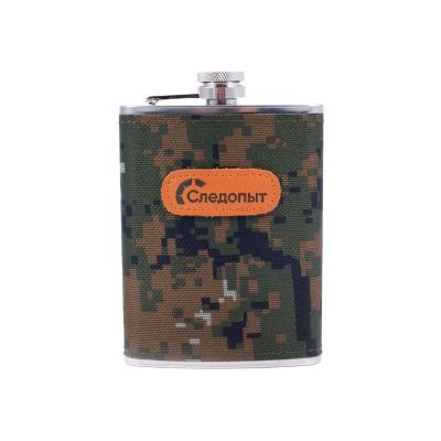 Фляжка "СЛЕДОПЫТ", в оплетке из oxford camo pixel, 240 мл - 2