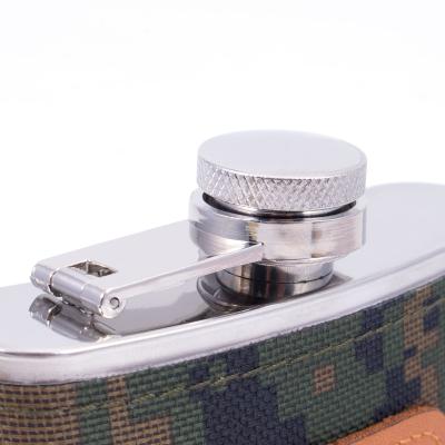 Фляжка "СЛЕДОПЫТ", в оплетке из oxford camo pixel, 240 мл - 3
