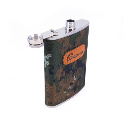 Фляжка "СЛЕДОПЫТ", в оплетке из oxford camo pixel, 240 мл - 4